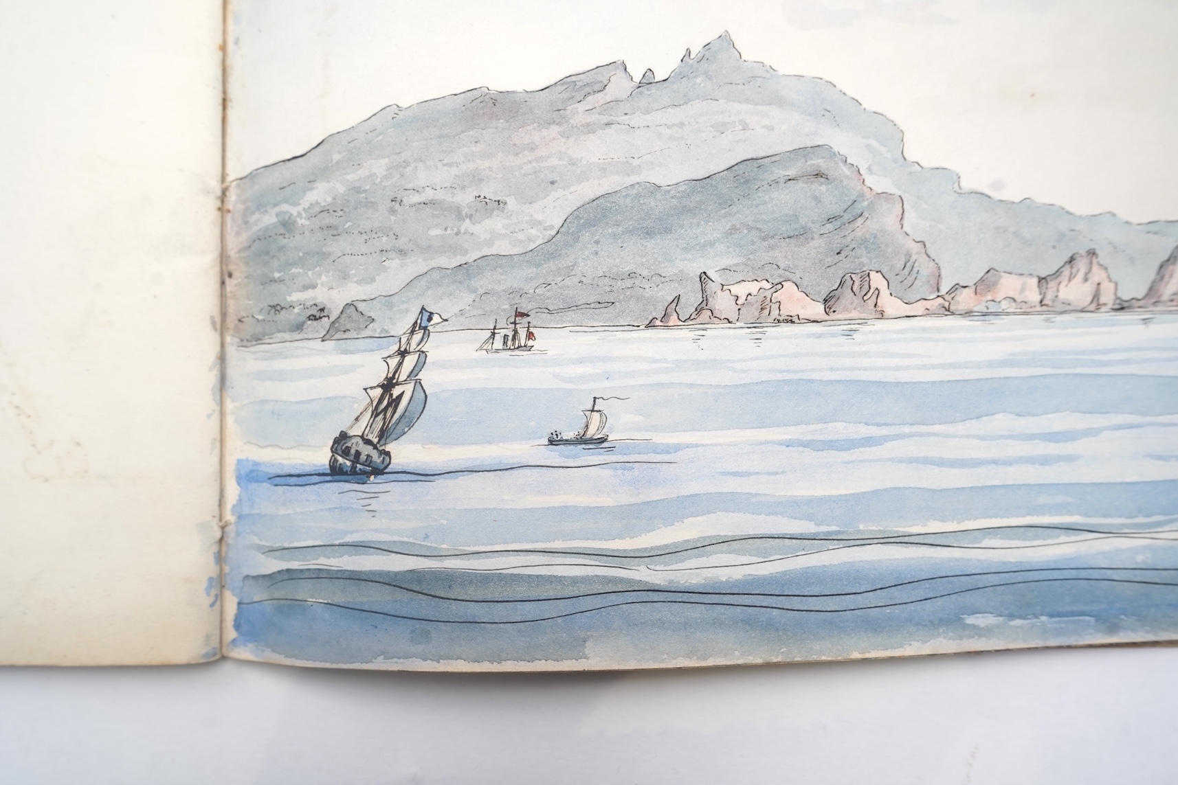 Thomas Staunton (Major General) St. Clair, 1785-1847, Views of Madeira and figural sketches, circa 1845